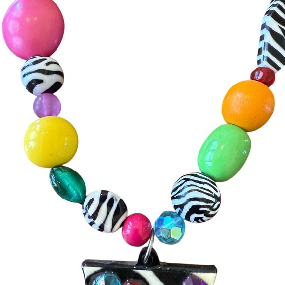 Vintage Texas Blingy Rodeo Necklace - Picture 5 of 10